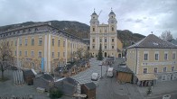 Archived image Webcam View at the market square in Mondsee 09:00