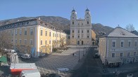 Archived image Webcam View at the market square in Mondsee 09:00