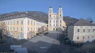 Archiv Foto Webcam Blick auf den Stadtplatz von Mondsee 13:00