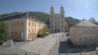 Archiv Foto Webcam Blick auf den Stadtplatz von Mondsee 09:00