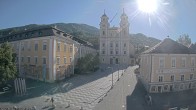 Archiv Foto Webcam Blick auf den Stadtplatz von Mondsee 07:00