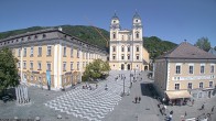 Archiv Foto Webcam Blick auf den Stadtplatz von Mondsee 13:00