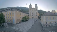 Archiv Foto Webcam Blick auf den Stadtplatz von Mondsee 05:00