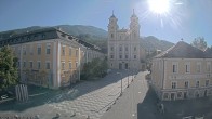 Archiv Foto Webcam Blick auf den Stadtplatz von Mondsee 07:00