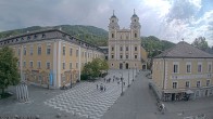 Archived image Webcam View at the market square in Mondsee 09:00