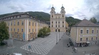 Archived image Webcam View at the market square in Mondsee 11:00