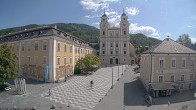 Archiv Foto Webcam Blick auf den Stadtplatz von Mondsee 09:00