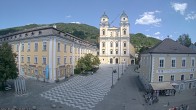 Archiv Foto Webcam Blick auf den Stadtplatz von Mondsee 13:00