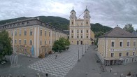 Archiv Foto Webcam Blick auf den Stadtplatz von Mondsee 13:00