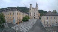 Archiv Foto Webcam Blick auf den Stadtplatz von Mondsee 19:00