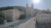 Archiv Foto Webcam Blick auf den Stadtplatz von Mondsee 07:00