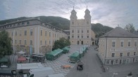 Archiv Foto Webcam Blick auf den Stadtplatz von Mondsee 06:00