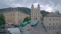 Archived image Webcam View at the market square in Mondsee 07:00
