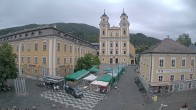 Archived image Webcam View at the market square in Mondsee 13:00