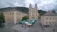 Archived image Webcam View at the market square in Mondsee 15:00