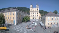 Archiv Foto Webcam Blick auf den Stadtplatz von Mondsee 15:00