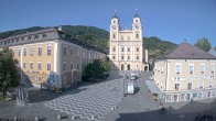 Archiv Foto Webcam Blick auf den Stadtplatz von Mondsee 17:00