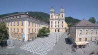 Archiv Foto Webcam Blick auf den Stadtplatz von Mondsee 13:00