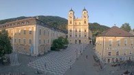 Archiv Foto Webcam Blick auf den Stadtplatz von Mondsee 19:00