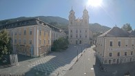 Archiv Foto Webcam Blick auf den Stadtplatz von Mondsee 07:00