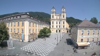 Archiv Foto Webcam Blick auf den Stadtplatz von Mondsee 13:00
