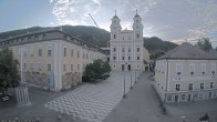 Archived image Webcam View at the market square in Mondsee 05:00