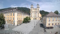 Archived image Webcam View at the market square in Mondsee 13:00
