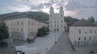 Archiv Foto Webcam Blick auf den Stadtplatz von Mondsee 05:00