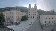 Archiv Foto Webcam Blick auf den Stadtplatz von Mondsee 06:00