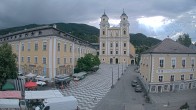 Archiv Foto Webcam Blick auf den Stadtplatz von Mondsee 07:00