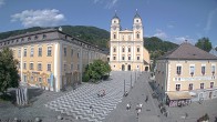Archiv Foto Webcam Blick auf den Stadtplatz von Mondsee 15:00
