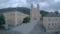Archiv Foto Webcam Blick auf den Stadtplatz von Mondsee 19:00