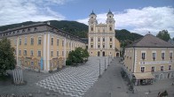 Archiv Foto Webcam Blick auf den Stadtplatz von Mondsee 13:00