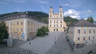 Archiv Foto Webcam Blick auf den Stadtplatz von Mondsee 15:00