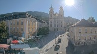 Archived image Webcam View at the market square in Mondsee 07:00