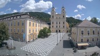 Archiv Foto Webcam Blick auf den Stadtplatz von Mondsee 11:00