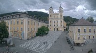 Archiv Foto Webcam Blick auf den Stadtplatz von Mondsee 13:00