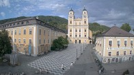 Archiv Foto Webcam Blick auf den Stadtplatz von Mondsee 17:00