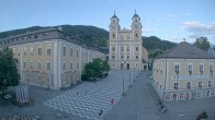 Archiv Foto Webcam Blick auf den Stadtplatz von Mondsee 19:00