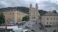 Archiv Foto Webcam Blick auf den Stadtplatz von Mondsee 09:00
