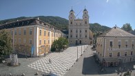 Archiv Foto Webcam Blick auf den Stadtplatz von Mondsee 09:00