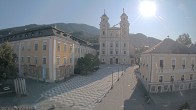 Archiv Foto Webcam Blick auf den Stadtplatz von Mondsee 07:00