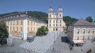 Archiv Foto Webcam Blick auf den Stadtplatz von Mondsee 13:00