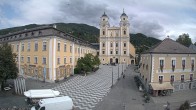 Archiv Foto Webcam Blick auf den Stadtplatz von Mondsee 12:00