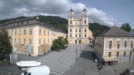 Archiv Foto Webcam Blick auf den Stadtplatz von Mondsee 13:00