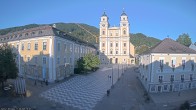 Archiv Foto Webcam Blick auf den Stadtplatz von Mondsee 17:00