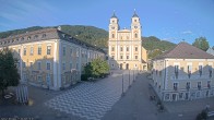 Archiv Foto Webcam Blick auf den Stadtplatz von Mondsee 17:00