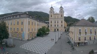 Archiv Foto Webcam Blick auf den Stadtplatz von Mondsee 13:00