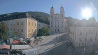 Archiv Foto Webcam Blick auf den Stadtplatz von Mondsee 07:00