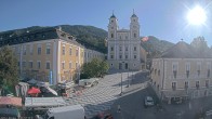Archiv Foto Webcam Blick auf den Stadtplatz von Mondsee 08:00